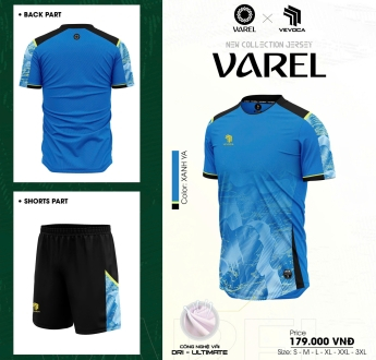 ÁO BÓNG ĐÁ VEVOCA VAREL