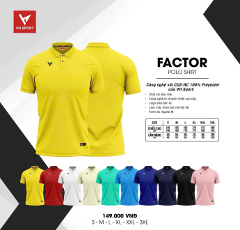 ÁO POLO VH SPORT FACTOR