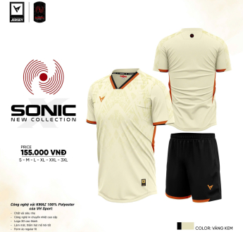 ÁO BÓNG ĐÁ SONIC