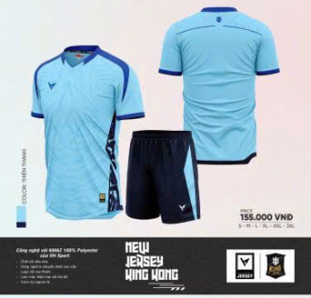 ÁO BÓNG ĐÁ KINGKONG