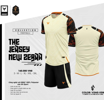ÁO BÓNG ĐÁ ZEBRA