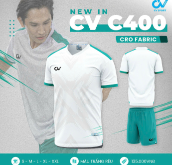 ÁO BÓNG ĐÁ CV C400