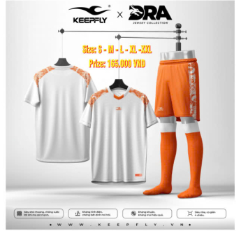 ÁO BÓNG ĐÁ KEEPPLY DRA