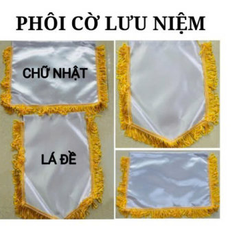 Cờ Lưu Niệm CHỮ NHẬT