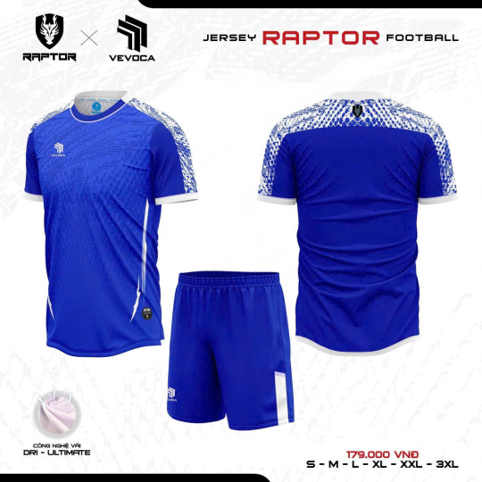 ÁO BÓNG ĐÁ VEVOCA RAPTOR